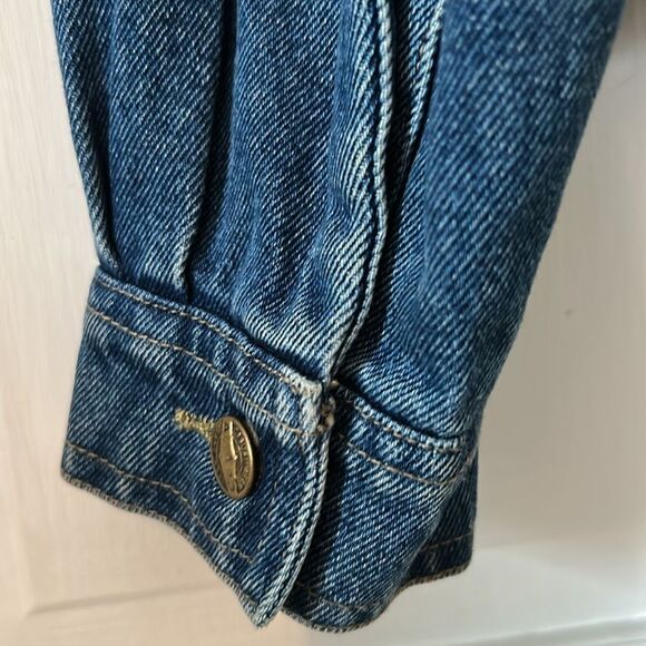 Agapo VIntage Denim Jacket - Size XL - Picture 6 of 8